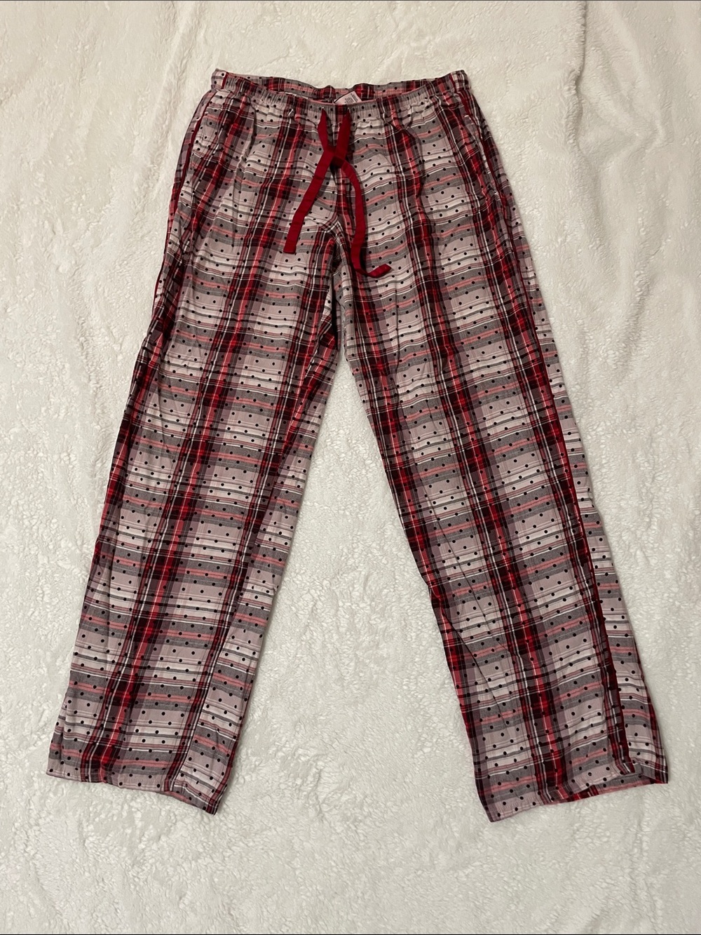 Victoria's Secret Red Plaid Sleep Pants